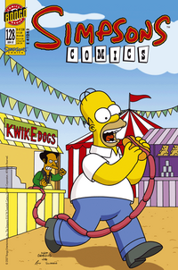 Hier klicken, um das Cover von Simpsons Comics 128 zu vergrößern