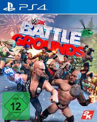 Hier klicken, um das Cover von WWE 2K Battlegrounds (PS4) zu vergrößern