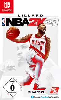Hier klicken, um das Cover von NBA 2K21 Standard Plus Edition (Switch) zu vergrößern