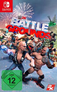 Hier klicken, um das Cover von WWE 2K Battlegrounds (Switch) zu vergrößern
