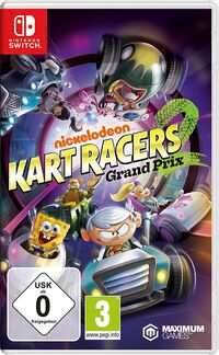 Hier klicken, um das Cover von Nickelodeon Kart Racers: Grand Prix (Switch) zu vergrößern
