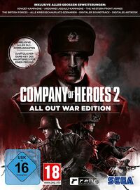Hier klicken, um das Cover von Company of Heroes 2: All Out War Edition (PC) zu vergrößern