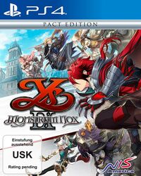 Hier klicken, um das Cover von Ys IX: Monstrum Nox Pact Edition (PS4) zu vergrößern