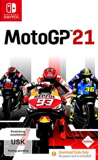 Hier klicken, um das Cover von MotoGP 21 (Code in a Box) (Switch) zu vergrößern