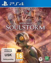 Hier klicken, um das Cover von Oddworld: Soulstorm (PS4) zu vergrößern