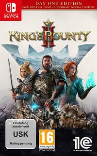 Hier klicken, um das Cover von King's Bounty II Day One Edition (Switch) zu vergrößern