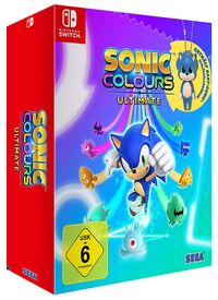 Hier klicken, um das Cover von Sonic Colours: Ultimate Launch Edition (Switch) zu vergrößern