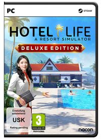 Hier klicken, um das Cover von Hotel Life - A Resort Simulator (Deluxe Edition) (PC) zu vergrößern