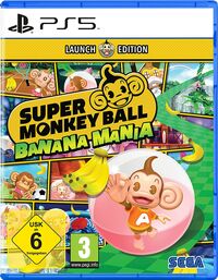 Hier klicken, um das Cover von Super Monkey Ball Banana Mania Launch Edition (PS5) zu vergrößern