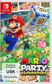 Hier klicken, um das Cover von Mario Party Superstars (Switch) zu vergrößern