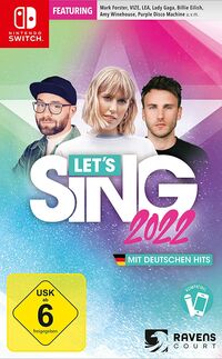 Hier klicken, um das Cover von Let's Sing 2022 mit deutschen Hits (Switch) zu vergrößern