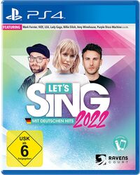 Hier klicken, um das Cover von Let's Sing 2022 mit deutschen Hits (PS4) zu vergrößern