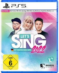 Hier klicken, um das Cover von Let's Sing 2022 mit deutschen Hits (PS5) zu vergrößern