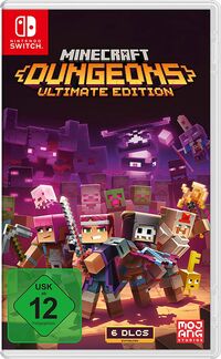 Hier klicken, um das Cover von Minecraft Dungeons - Ultimate Edition (Switch) zu vergrößern