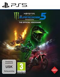 Hier klicken, um das Cover von Monster Energy Supercross - The Official Videogame 5 (PS5) zu vergrößern