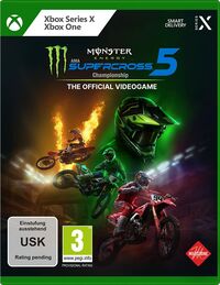 Hier klicken, um das Cover von Monster Energy Supercross - The Official Videogame 5 (Xbox One) zu vergrößern