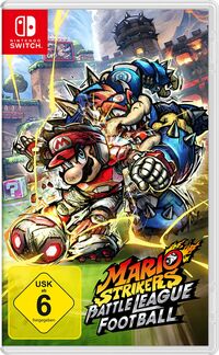 Hier klicken, um das Cover von Mario Strikers: Battle League Football (Switch) zu vergrößern