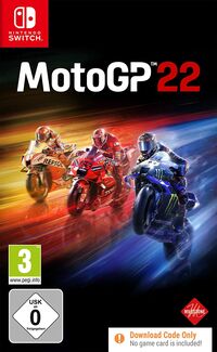 Hier klicken, um das Cover von MotoGP 22 (Code in a Box) (Switch) zu vergrößern