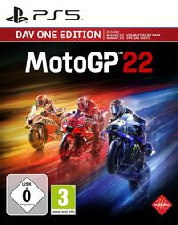 Hier klicken, um das Cover von MotoGP 22 Day One Edition (Ps5) zu vergrößern