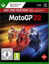 Hier klicken, um das Cover von MotoGP 22 Day One Edition (Xbox One) zu vergrößern