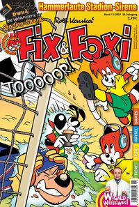 Hier klicken, um das Cover von Fix & Foxi Magazin - Band 11/2007 - 55. Jahrgang zu vergrößern