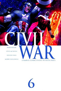 Hier klicken, um das Cover von Civil War 6 zu vergrößern