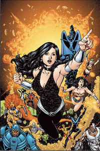 Hier klicken, um das Cover von Teen Titans Sonderband 7: Die Rue~ckkehr von Donna Troy zu vergrößern