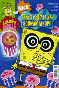 Hier klicken, um das Cover von SpongeBob - Schwammkopf 10/2007 zu vergrößern