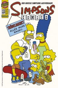 Hier klicken, um das Cover von Simpsons Comics 133 zu vergrößern