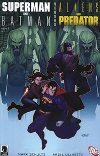 Hier klicken, um das Cover von DC Premium 52: Superman/Batman vs. Aliens/Predator HC zu vergrößern