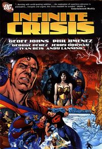 Hier klicken, um das Cover von Infinite Crisis Paperback zu vergrößern