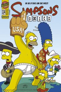 Hier klicken, um das Cover von Simpsons Comics 134 zu vergrößern