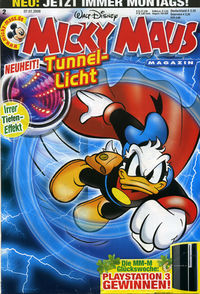Hier klicken, um das Cover von Micky Maus 2/2008 zu vergrößern