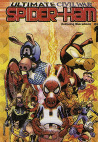 Hier klicken, um das Cover von Civil War: Spider-Ham zu vergrößern