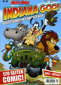 Hier klicken, um das Cover von Micky Maus prae~sentiert 29: Indiana Goof - Volle Fahrt ins Abenteuer zu vergrößern