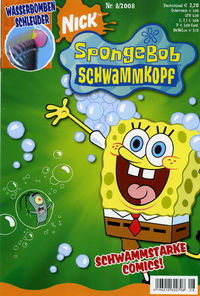 Hier klicken, um das Cover von SpongeBob - Schwammkopf 8/2008 zu vergrößern