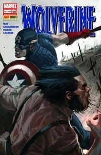 Hier klicken, um das Cover von Wolverine 55 zu vergrößern