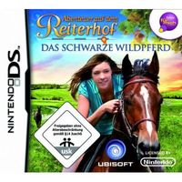Hier klicken, um das Cover von Abenteuer auf dem Reiterhof - Das schwarze Wildpferd [DS] zu vergrößern