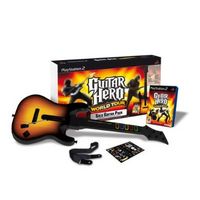 Hier klicken, um das Cover von Guitar Hero World Tour - Guitar Bundle [PS2] zu vergrößern