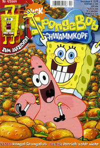 Hier klicken, um das Cover von SpongeBob - Schwammkopf 4/2009 zu vergrößern