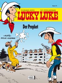 Hier klicken, um das Cover von Lucky Luke 74: Der Prophet zu vergrößern