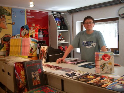 Comicseller Swoboda - Im Comickeller