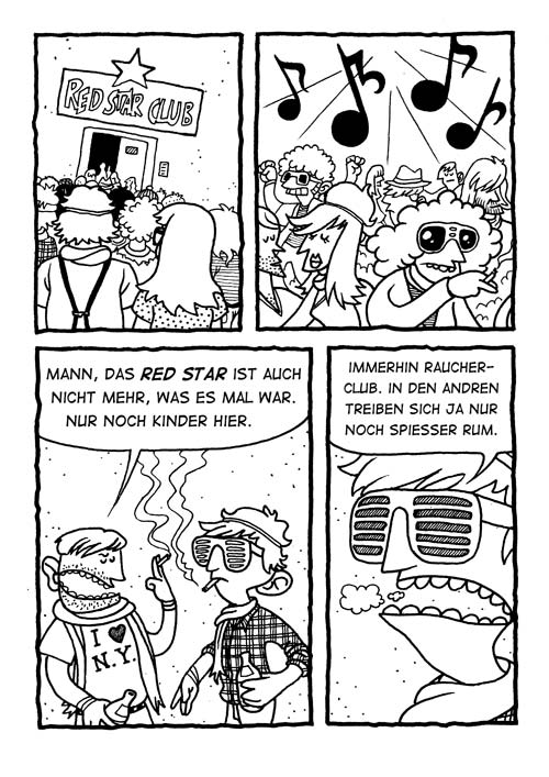 Leseprobe aus Hipsters vs. Monsters - Seite 1