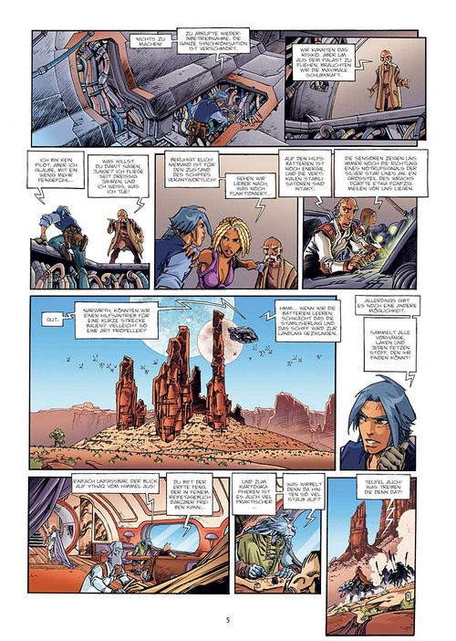 Leseprobe aus Die Schiffbrüchigen von Ythaq 3 - Seite 5