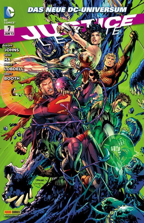 Leseprobe aus Justice League 7 - Cover