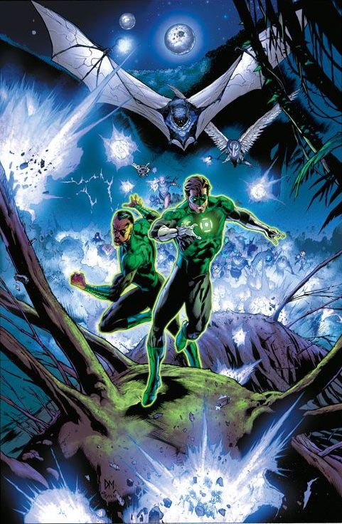 Leseprobe aus Leseprobe Green Lantern 8 Cover