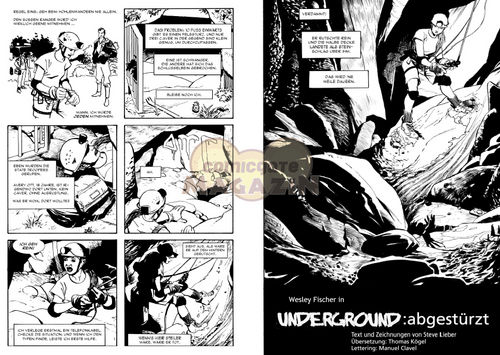 Leseprobe aus Comicgate Magazin 3 - Underground: Abgestürzt