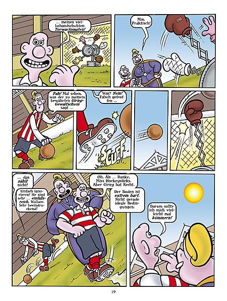 Leseprobe aus Comicspaß mit Wallace & Gromit 1 - Seite 19
