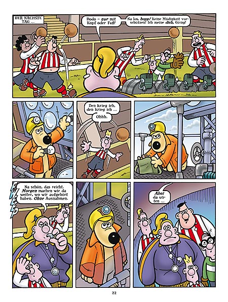 Leseprobe aus Comicspaß mit Wallace & Gromit 1 - Seite 22
