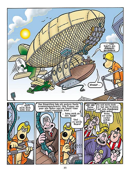 Leseprobe aus Comicspaß mit Wallace & Gromit 1 - Seite 23